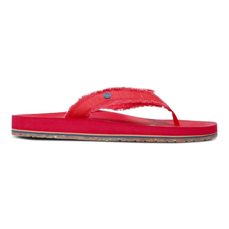 Vionic Unwind Puntera Post Sandal Rojos | HSLopcCd