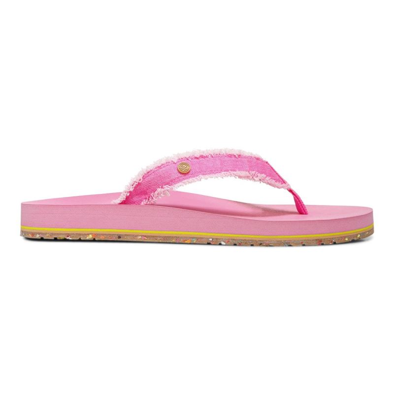 Vionic Unwind Puntera Post Sandal Rosas | FqWK4YF9