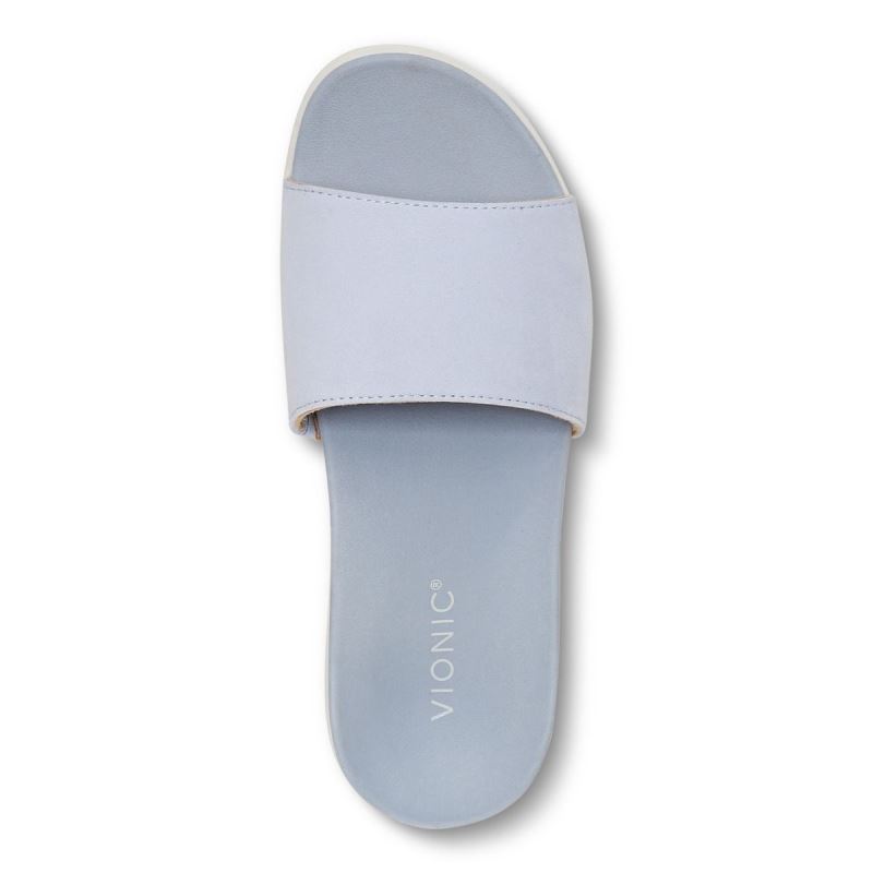 Vionic Val Chanclas Sandal Azules | baUG58Bw
