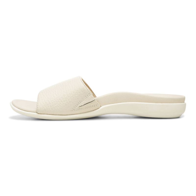 Vionic Val Chanclas Sandal Creme | UPN5B0Wj