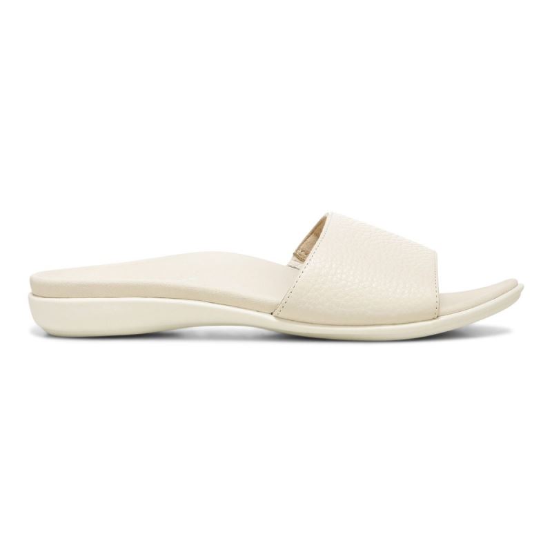 Vionic Val Chanclas Sandal Creme | UPN5B0Wj