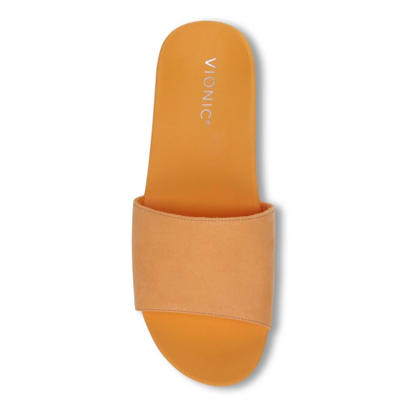 Vionic Val Chanclas Sandal Naranjas | i1g0yV7n