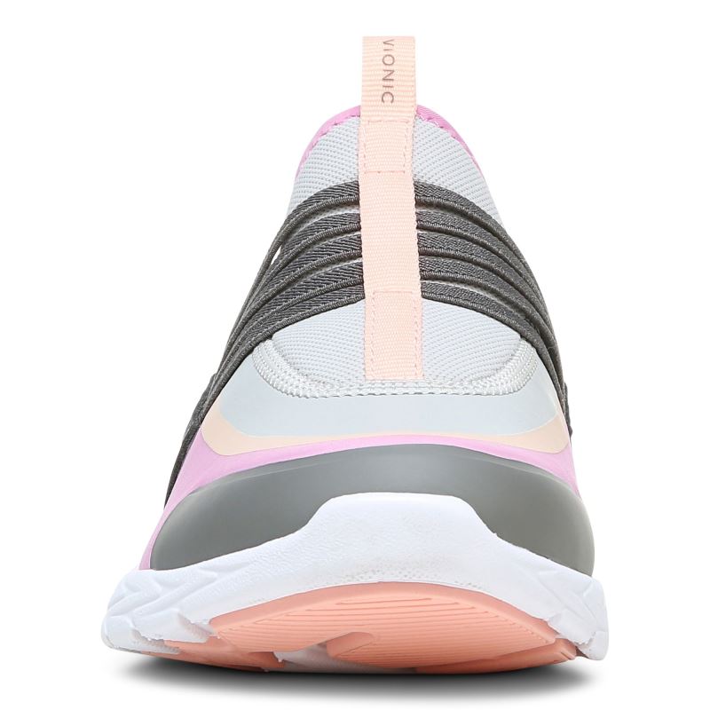 Vionic Vayda Slip On Sneaker Grises Rosas | p7amugZ9