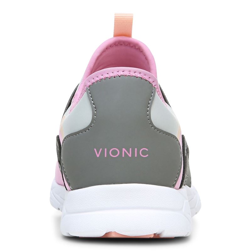Vionic Vayda Slip On Sneaker Grises Rosas | p7amugZ9