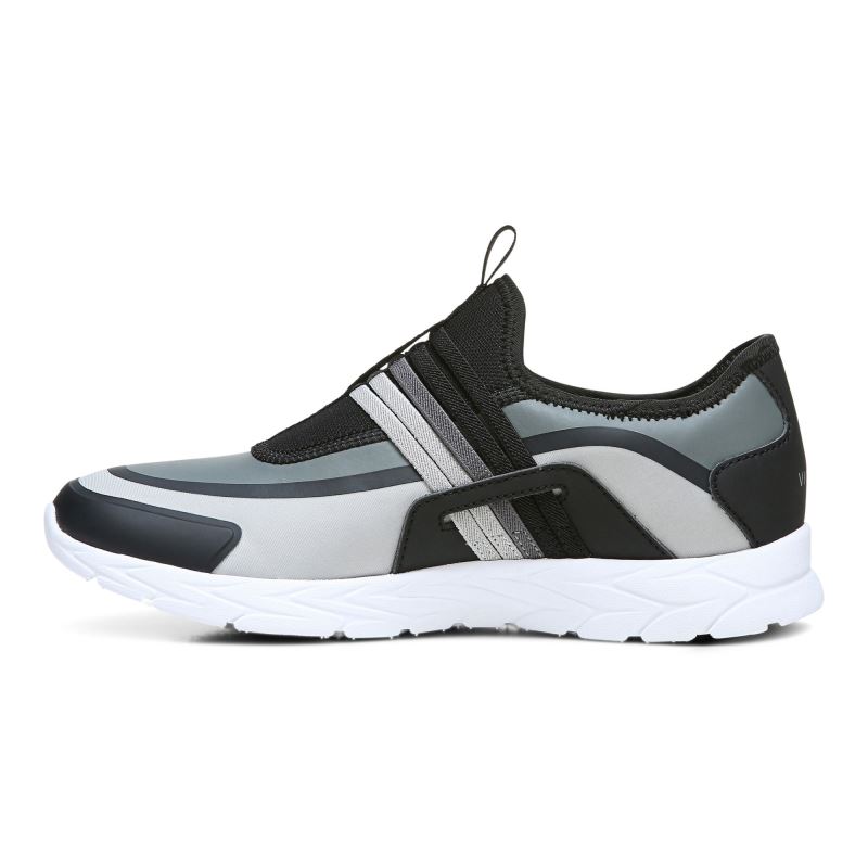 Vionic Vayda Slip On Sneaker Negros Grises | tUGEivWz