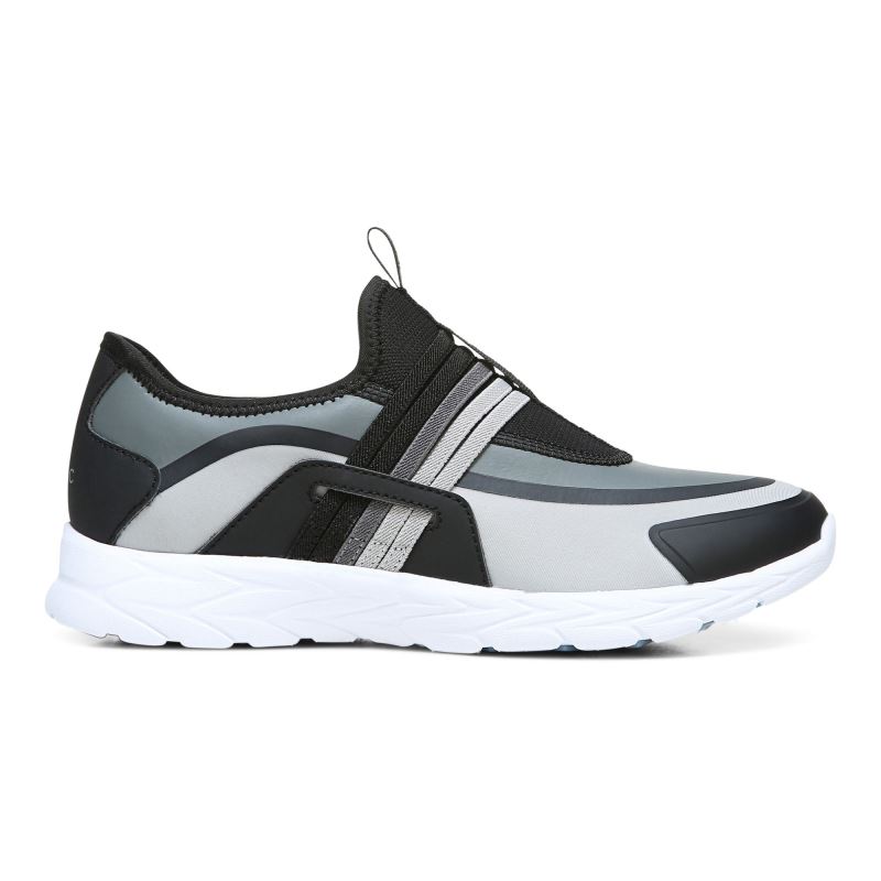 Vionic Vayda Slip On Sneaker Negros Grises | tUGEivWz