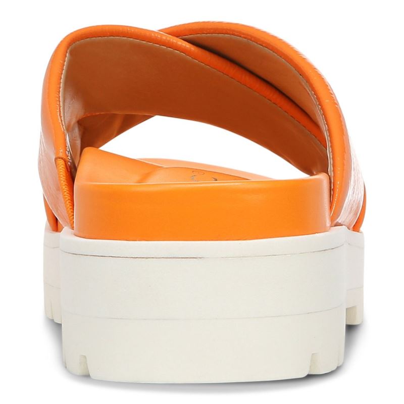Vionic Vesta Flatform Lug Sandal Dorados | 1fxVwbnm