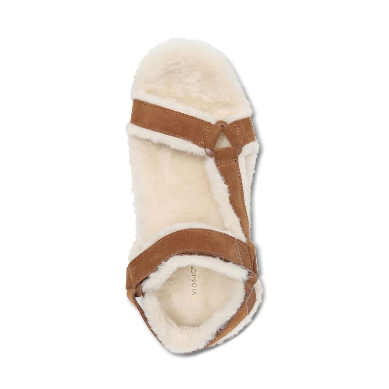Vionic Viva Pantuflas Marrom | jp6JPtr8