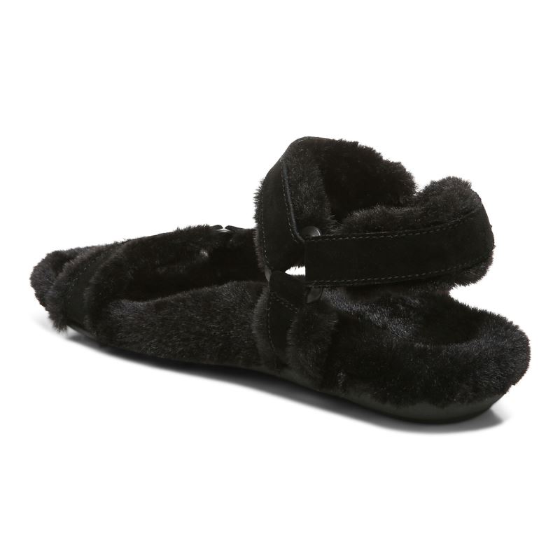 Vionic Viva Pantuflas Negros | VcR3n91I