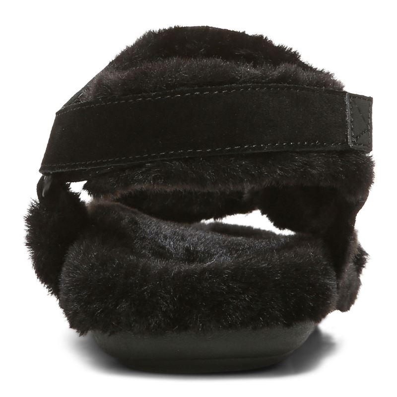 Vionic Viva Pantuflas Negros | VcR3n91I