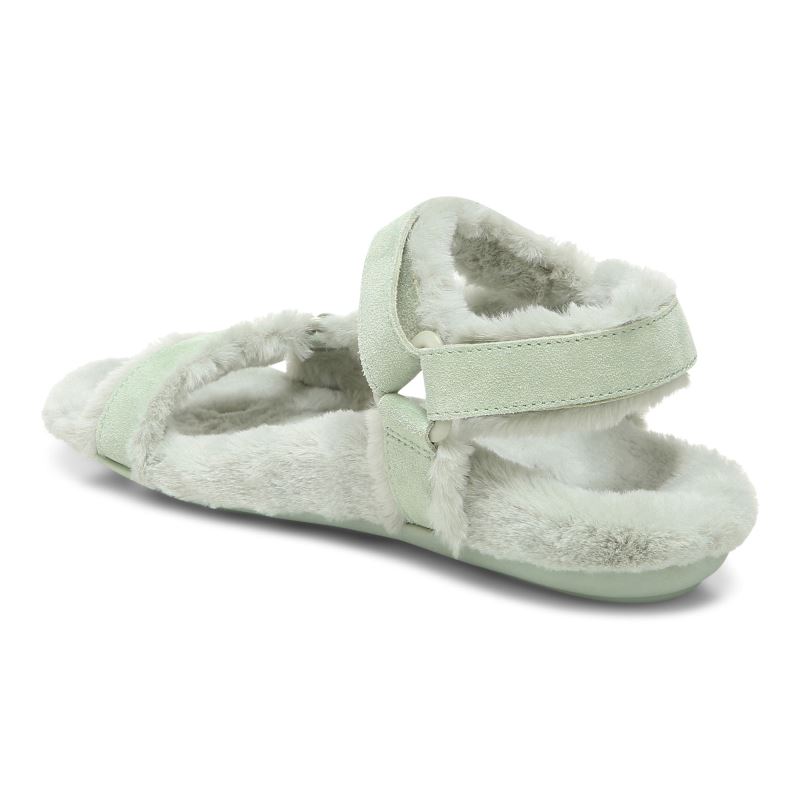 Vionic Viva Pantuflas Verdes | ADWdHEtN