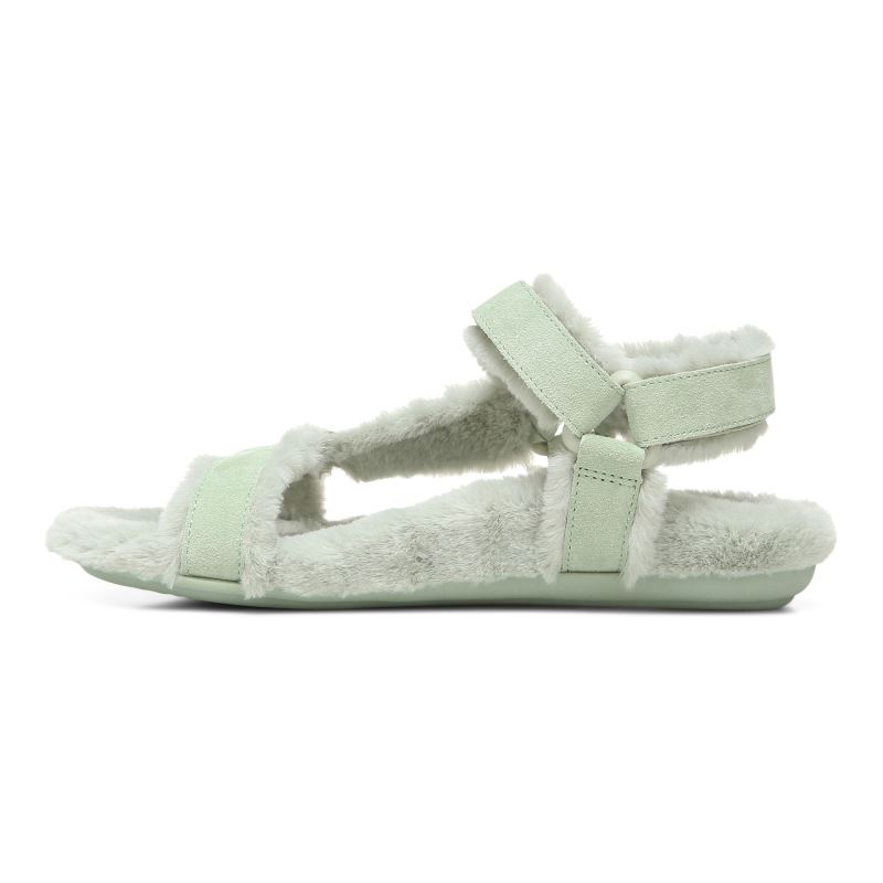Vionic Viva Pantuflas Verdes | ADWdHEtN