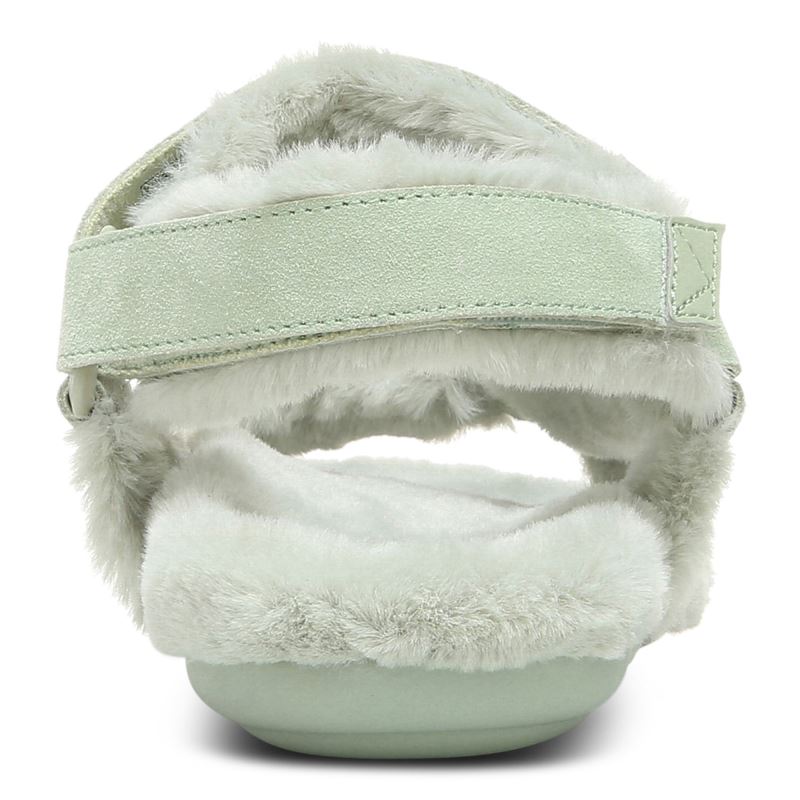 Vionic Viva Pantuflas Verdes | ADWdHEtN
