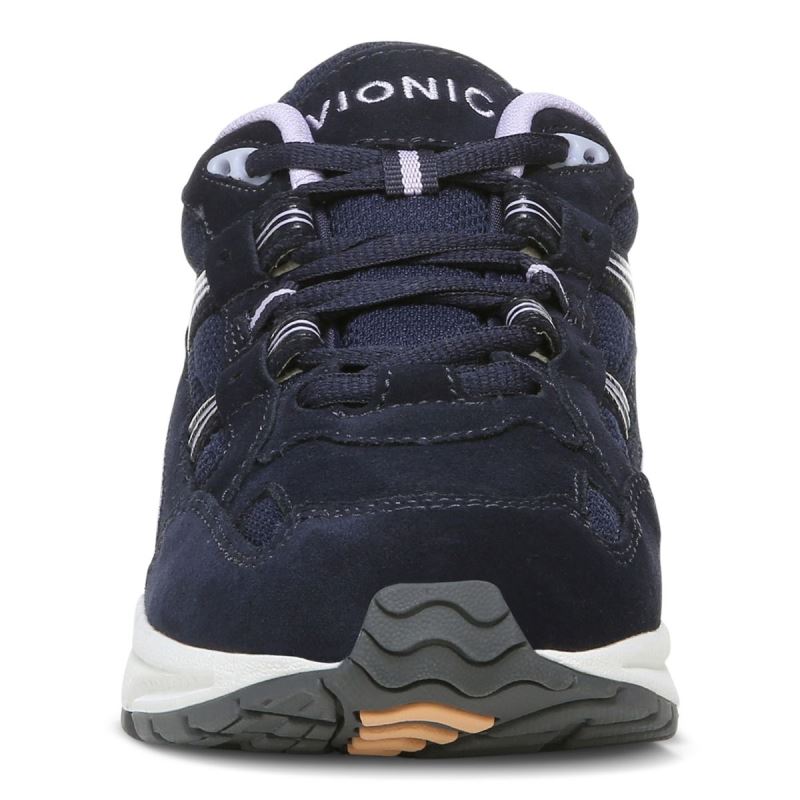 Vionic Walker Classic Azul Marino Morados | ZcmYLRRA