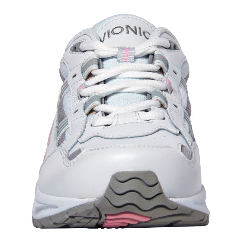 Vionic Walker Classic Blancos Rosas | pWKujJlS