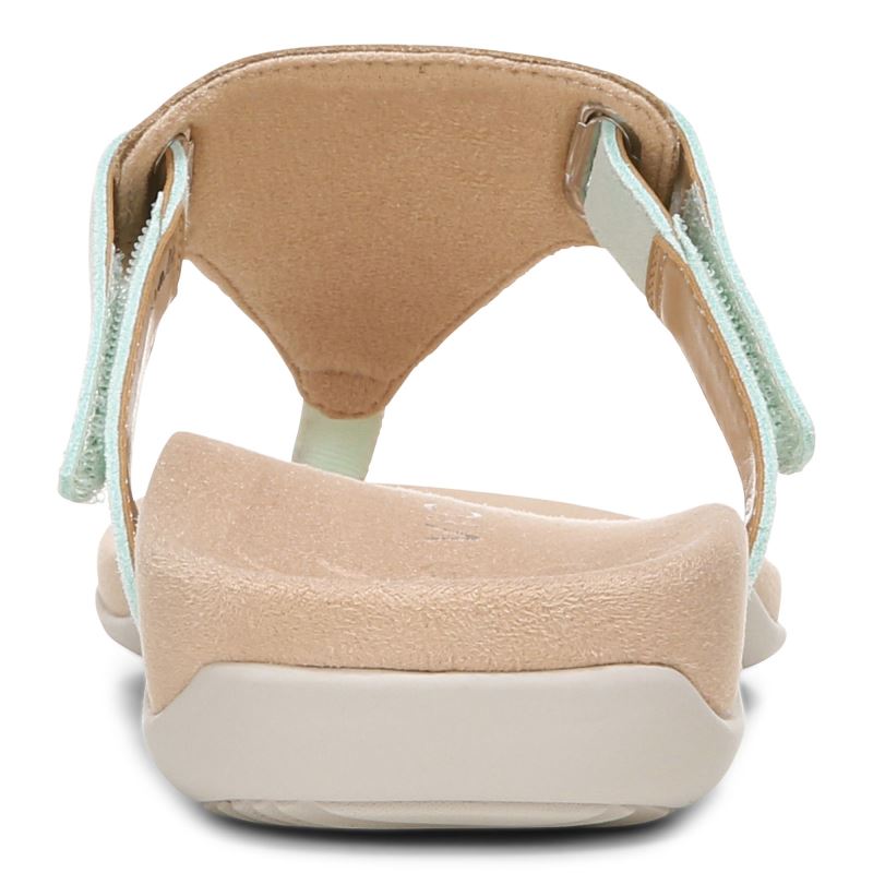 Vionic Wanda T-Correa Sandal Azules | CgfUsvSZ