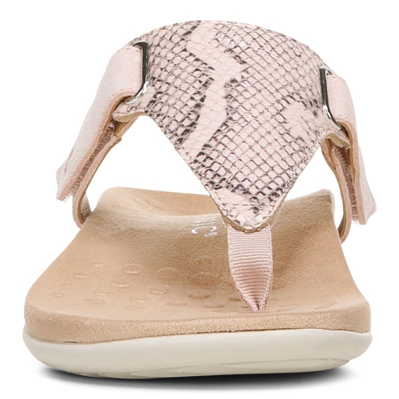 Vionic Wanda T-Correa Sandal Azules | TOUnzTI5