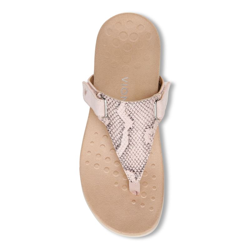 Vionic Wanda T-Correa Sandal Azules | TOUnzTI5