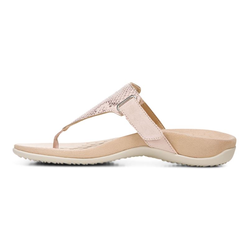 Vionic Wanda T-Correa Sandal Azules | TOUnzTI5