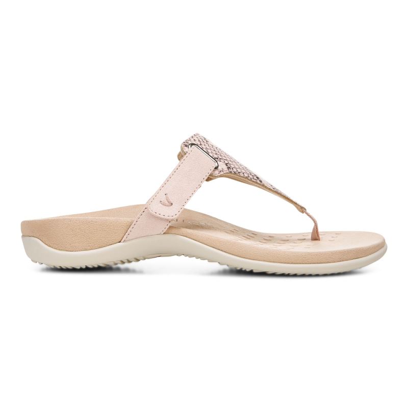 Vionic Wanda T-Correa Sandal Azules | TOUnzTI5