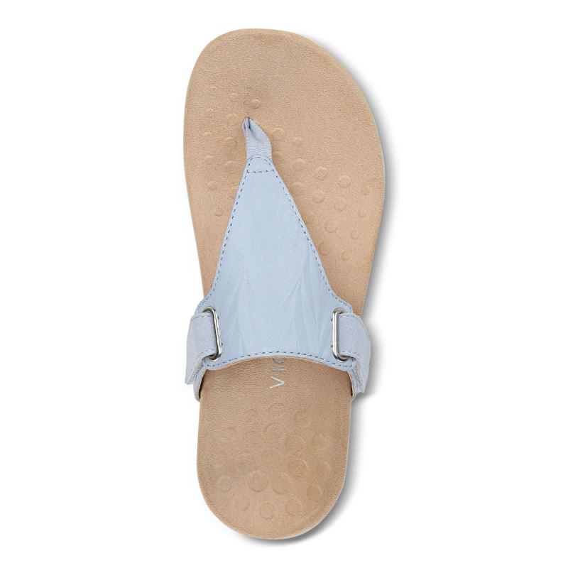 Vionic Wanda T-Correa Sandal Azules | bB0c3Lhv