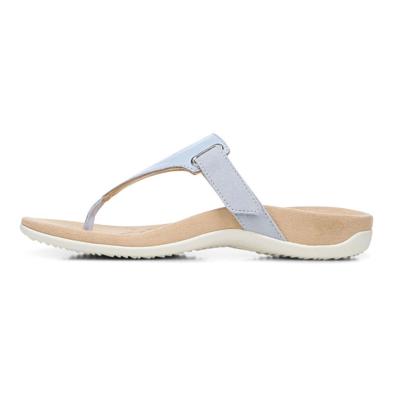 Vionic Wanda T-Correa Sandal Azules | bB0c3Lhv