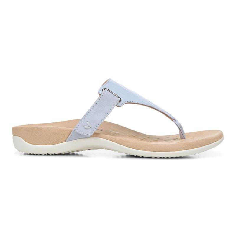 Vionic Wanda T-Correa Sandal Azules | bB0c3Lhv