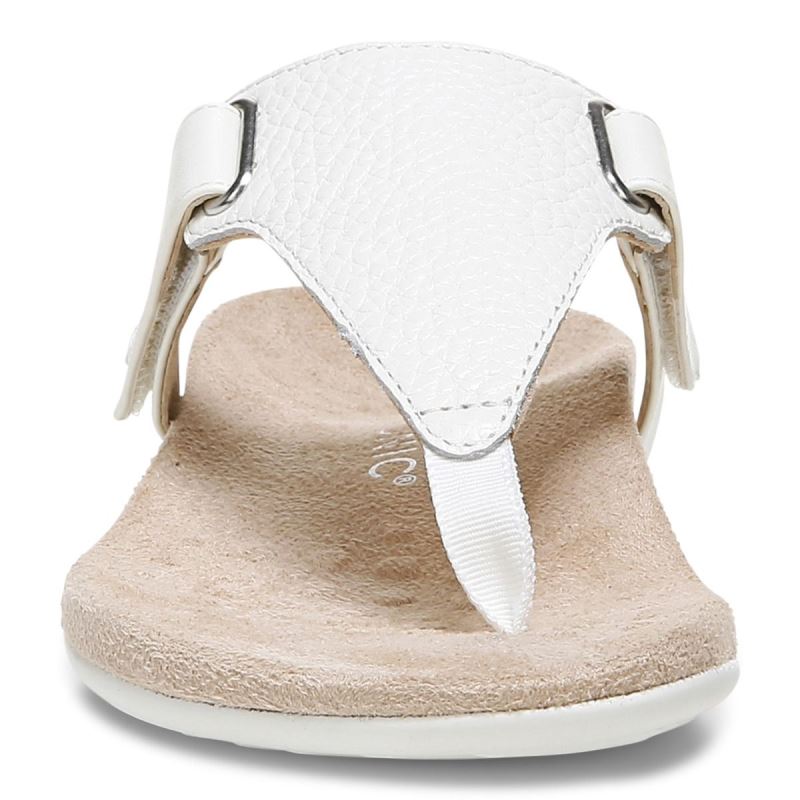 Vionic Wanda T-Correa Sandal Blancos | vpUy3jpn
