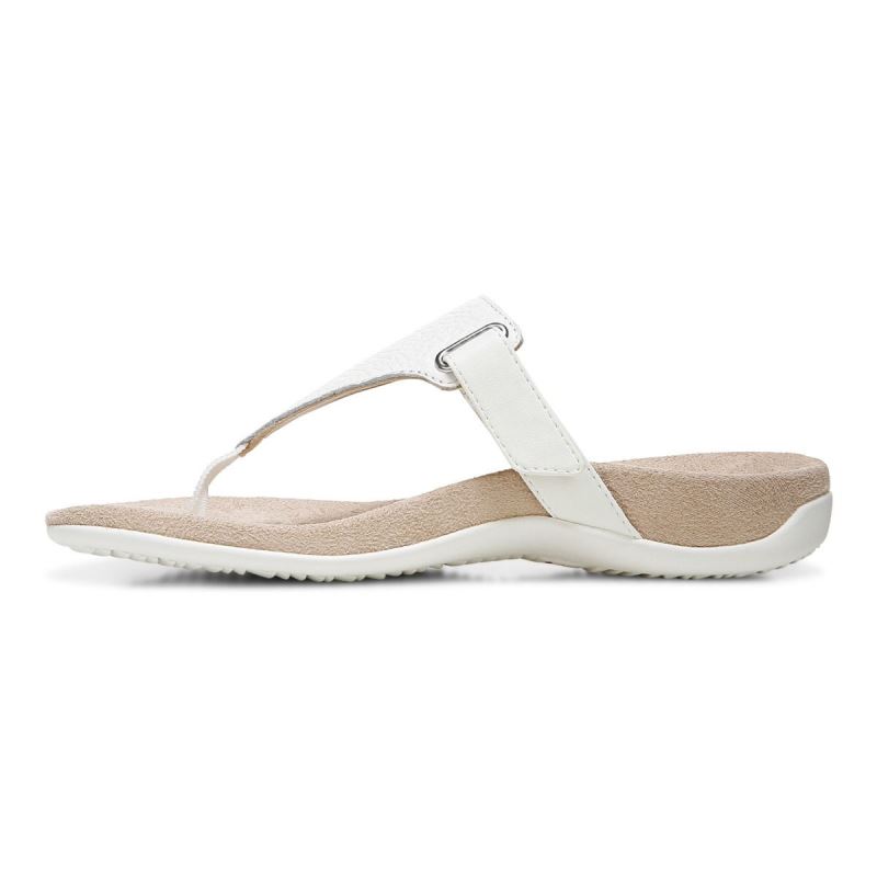 Vionic Wanda T-Correa Sandal Blancos | vpUy3jpn