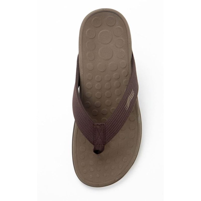 Vionic Wave Puntera Post Sandal Kaki | K2oKBsee