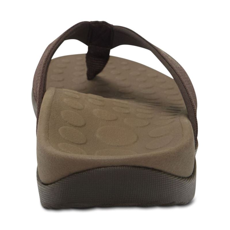 Vionic Wave Puntera Post Sandal Kaki | K2oKBsee