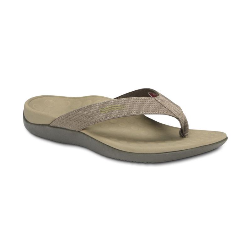 Vionic Wave Puntera Post Sandal Kaki | K2oKBsee