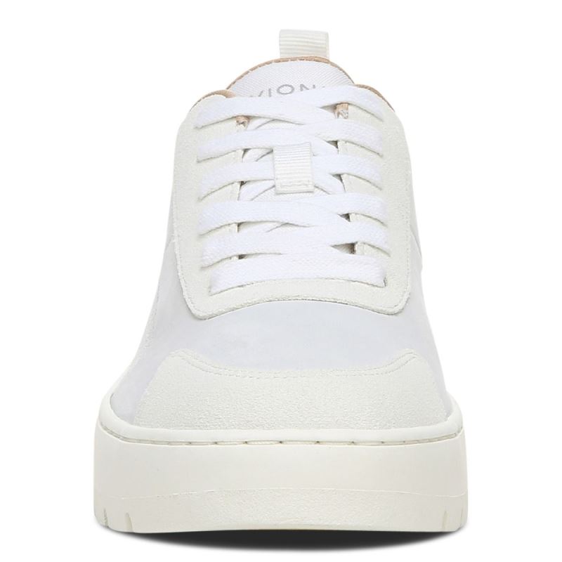 Vionic Wiley Sneaker Creme | tUZO0t6Q