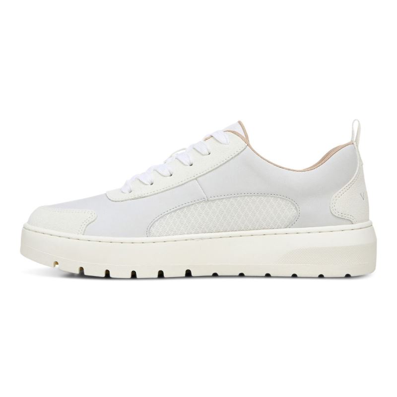Vionic Wiley Sneaker Creme | tUZO0t6Q