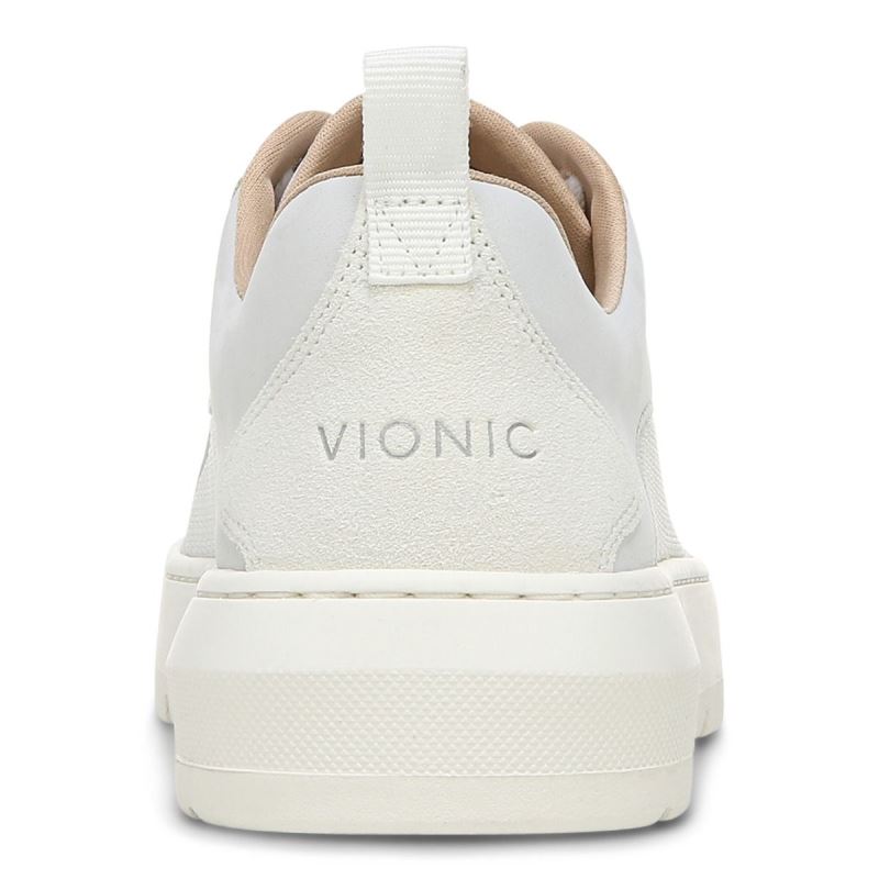 Vionic Wiley Sneaker Creme | tUZO0t6Q