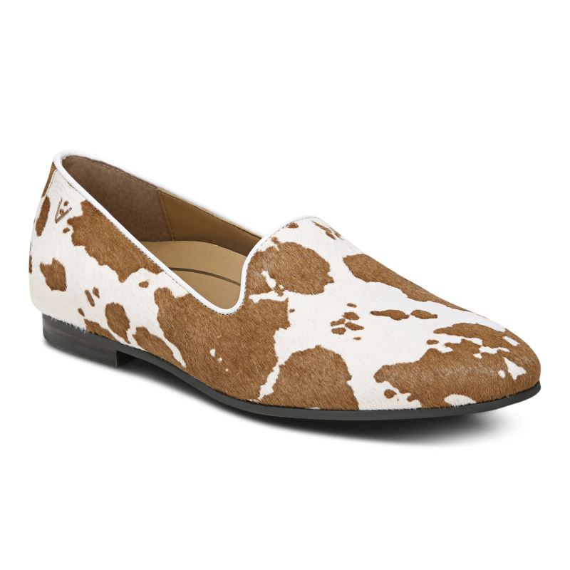 Vionic Willa Slip on Planos Marrom | SNQtdXWJ