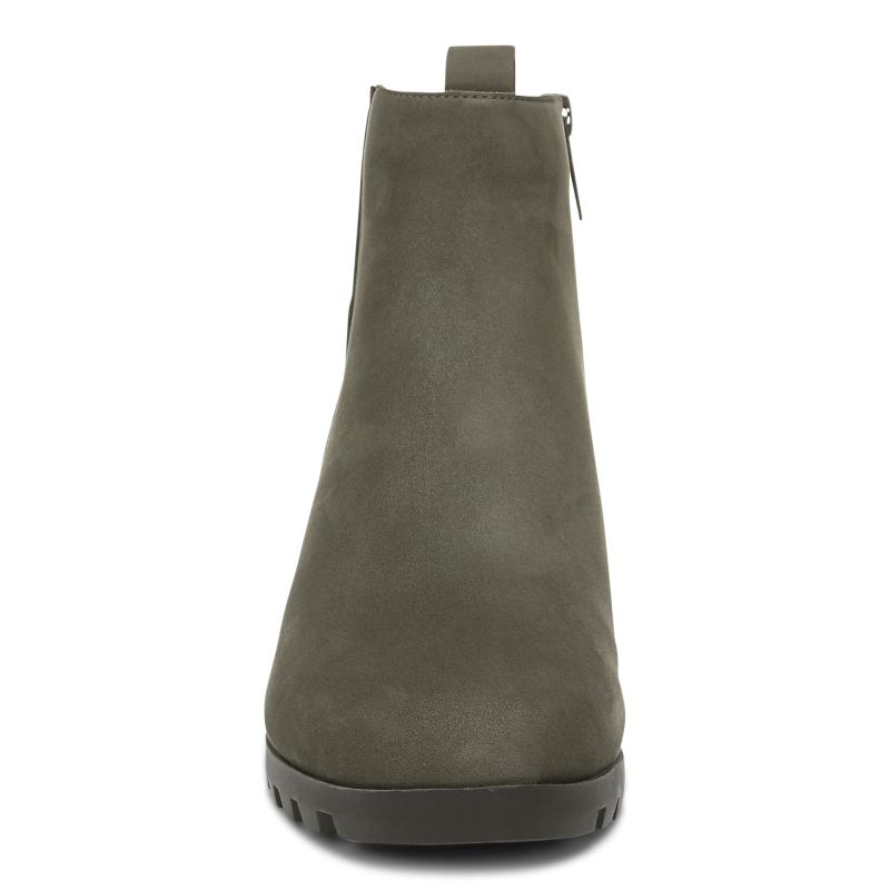 Vionic Wilma Boot Verde Oliva | LGVG3rwr