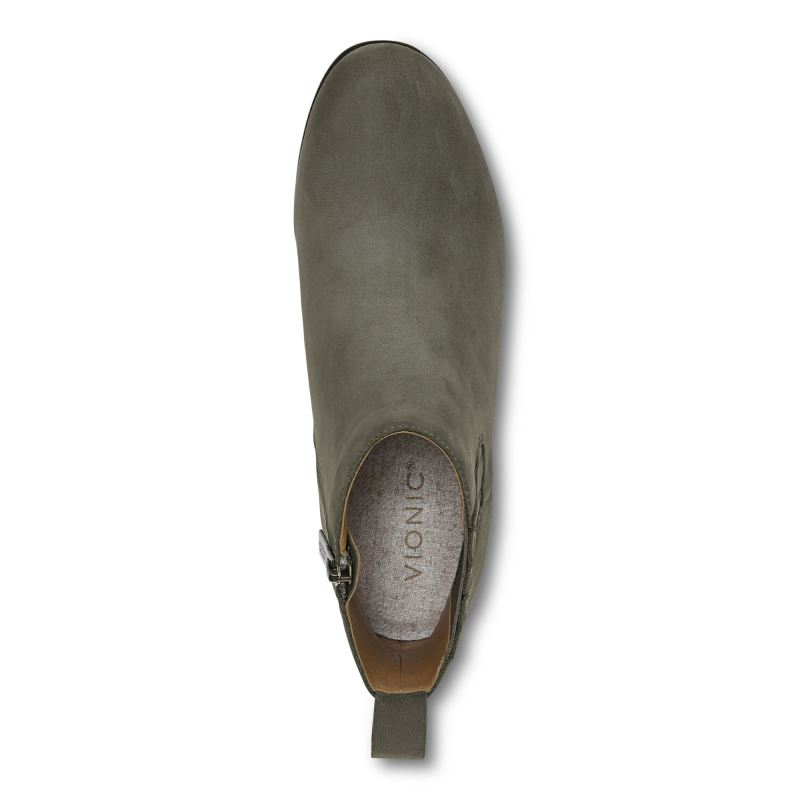 Vionic Wilma Boot Verde Oliva | LGVG3rwr