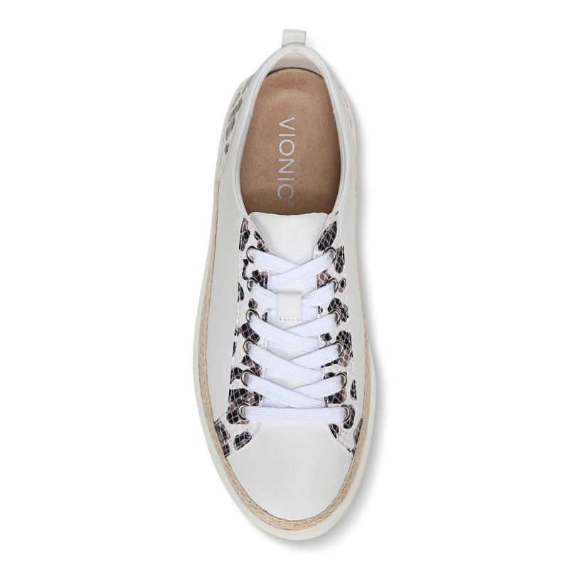 Vionic Winny Sneaker Blancos Leopardo | XZBeddlu