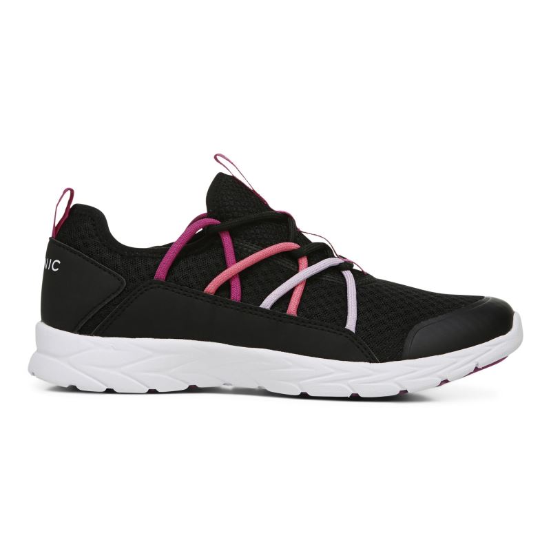 Vionic Zeliya Encaje Up Sneaker Negros | mkLgK4qz