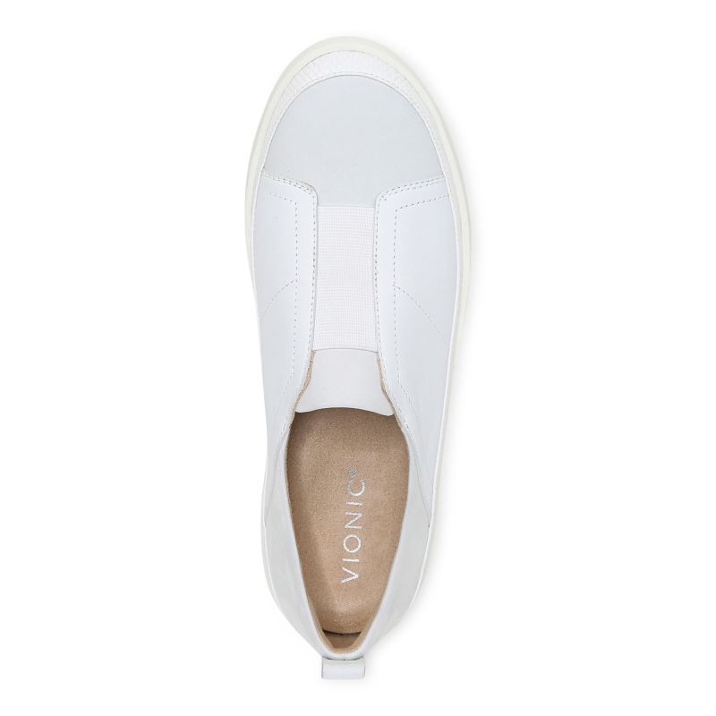 Vionic Zinah Slip on Sneaker Blancos | q1llOSOM
