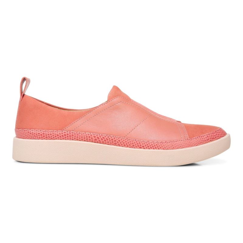 Vionic Zinah Slip on Sneaker Coral | UO4Gfh8j
