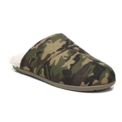 Vionic Alfons Mule Pantuflas Verde Oliva Camuflados | rkUaqlVu