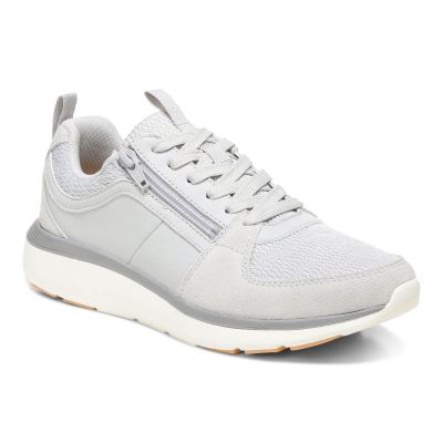 Vionic Athena Sneaker Grises Claro | YpRdWmAt