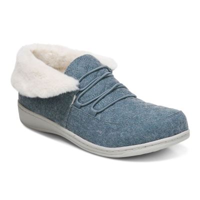 Vionic Believe Pantuflas Azul Marino | jwSDhjb7