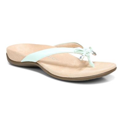 Vionic Bella Puntera Post Sandal Azules | XNzPny4m