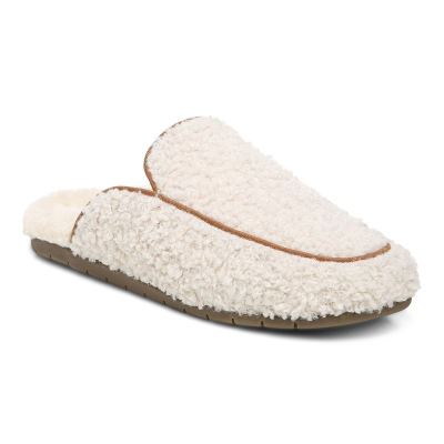 Vionic Caressa Pantuflas Beige | hBVAN9ae
