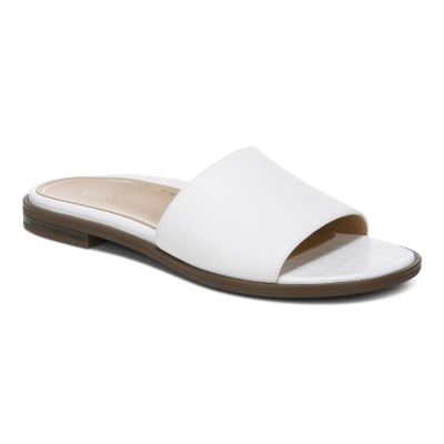 Vionic Demi Chanclas Sandal Blancos | gTOZWOX7