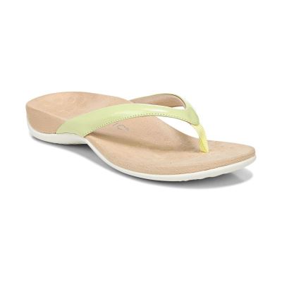 Vionic Dillon Puntera Post Sandal Verdes Claro | MSObB9yw