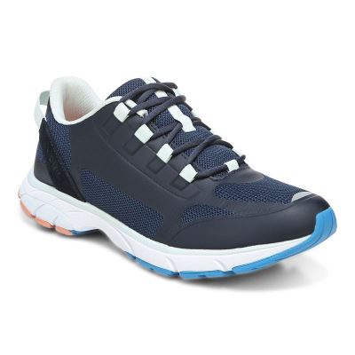 Vionic Edin Sneaker Azules Oscuro | DGUbvCYd